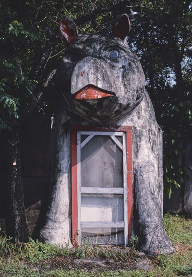 1980s America -  Pig Stand, San Antonio, Texas 1982