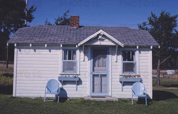 1980s United States -  Blue Horizon Motel, Brevort, Michigan 1980