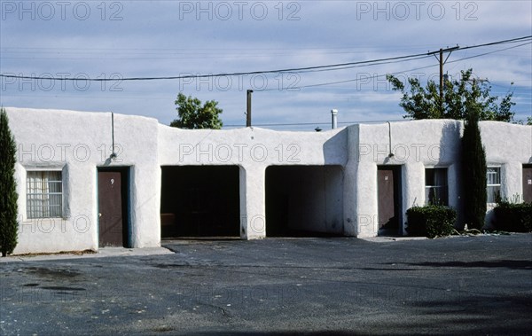 1980s United States -  El Vado Motel, Albuquerque, New Mexico 1987