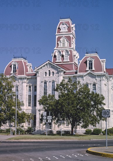1990s United States - Parker County Courthouse, Weatherford, Texas 1993