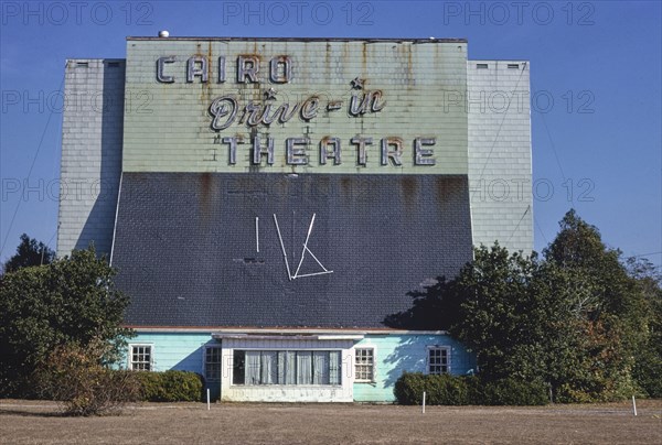 1970s America -  Cairo Drive-In, Cairo, Georgia 1979