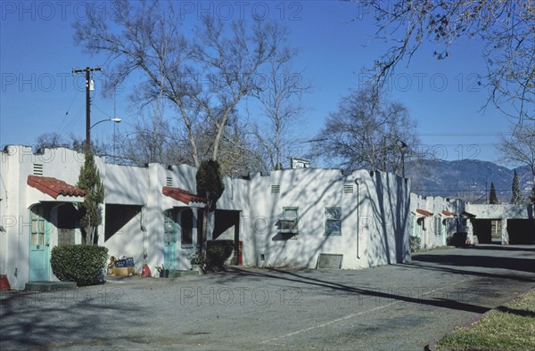 1970s United States -  Mission Motel, San Bernardino, California 1977