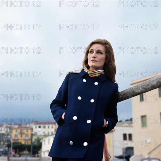 Dalida in January 1967 in San Remo in Italy