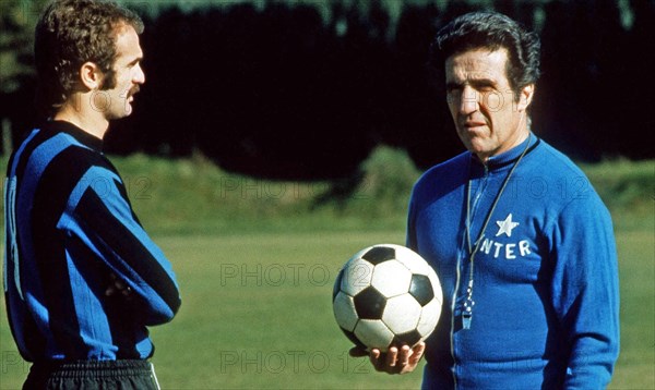 1973–74 Inter Milan - Sandro Mazzola and Helenio Herrera