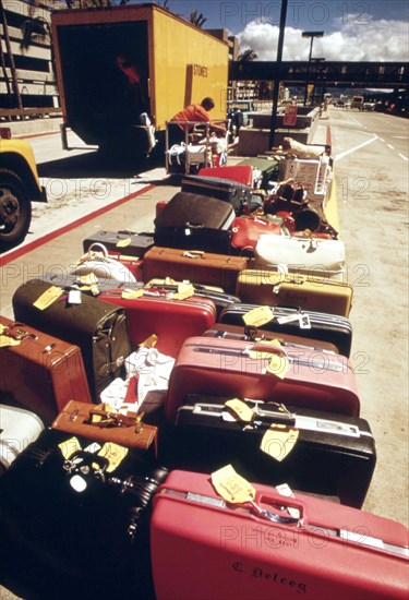 Honolulu International Airport handles almost all of the island's visitors. Some 2.7 million are anticipated in 1973, October 1973