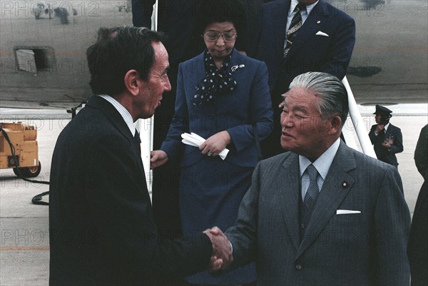 Prime Minister Masayoshi Ohira of Japan