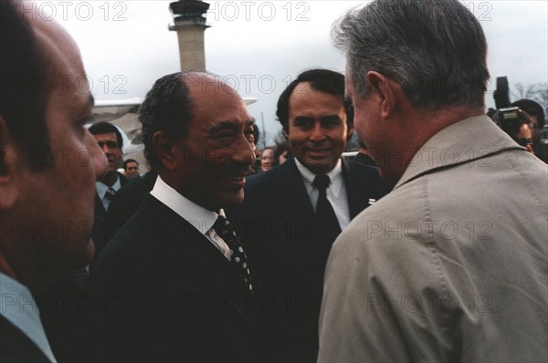 President Anwar Sadat of Egypt