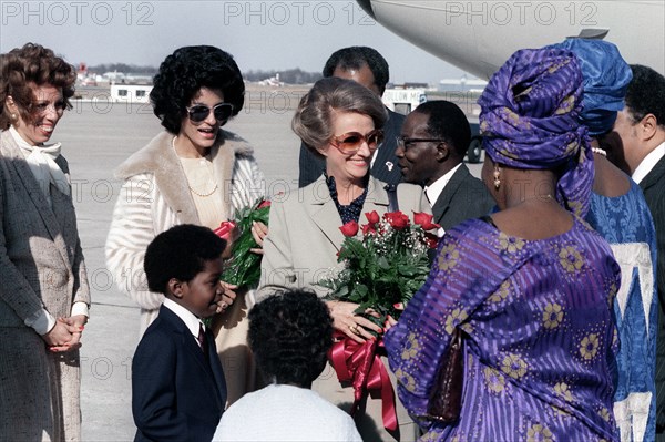 President Leopold Senigor of Senegal