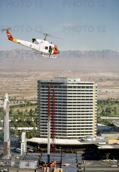 A UH-1N Iroquois helicopter