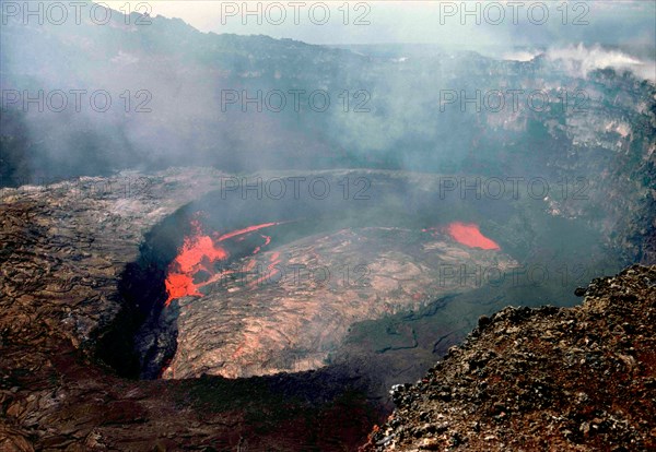 Pu’u ‘O’o Lava Lake ca. 1994 - Hawaii