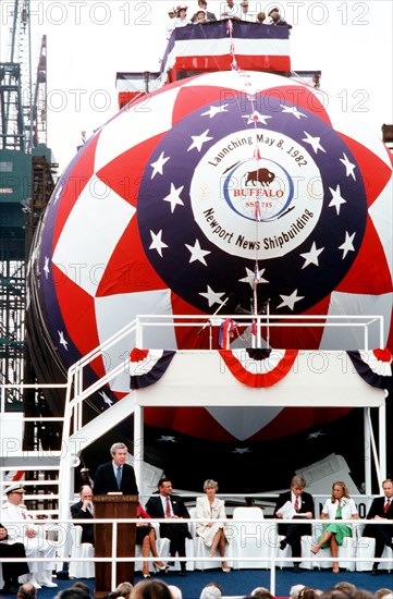 Nuclear-powered attack submarine USS BUFFALO (SSN 715)