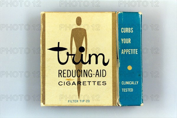 FDA History - Trim Reducing Aid Cigarettes from the late 1950s - banned by the FDA after many court battles.