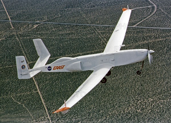 ERAST Demonstrator 2 (D-2) in flight ca. 1997