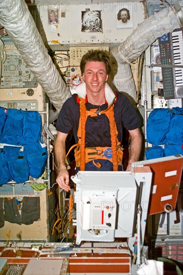 Foale exercises on treadmill in Base Block