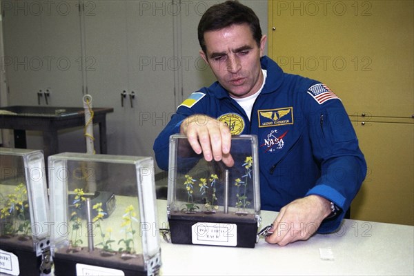 STS-87 Payload Specialist Leonid Kadenyuk of the National Space Agency of Ukraine (NSAU) ca. 1997