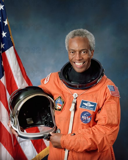 1992 - Official Portrait of Astronaut Guion Bluford