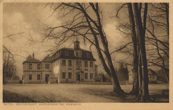 Hotel Hohe Sonne près d'Eisenach