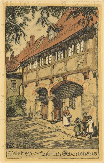 Maison natale de Luther à Eisleben