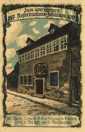 Maison natale de Luther à Eisleben