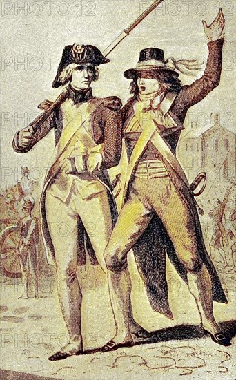 Tuileries in 1792
