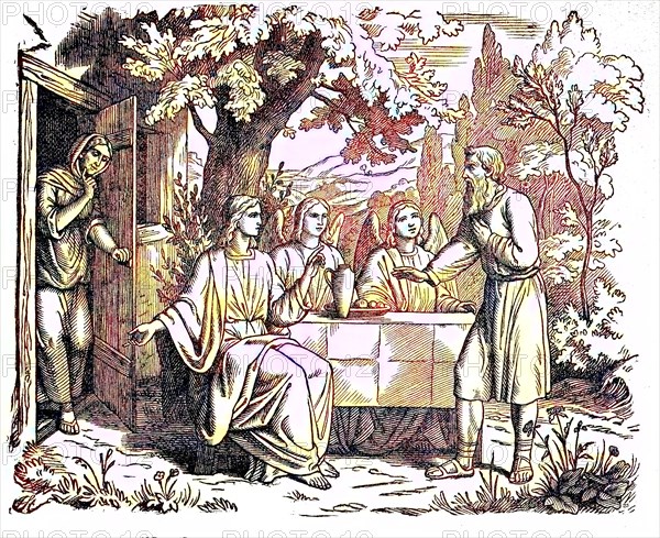 Abraham's hospitality and intercession