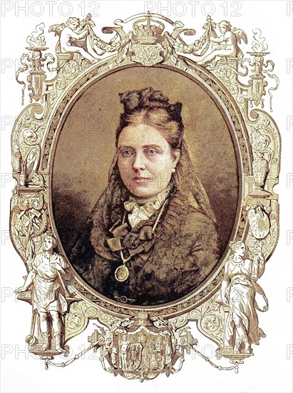 Potrait of Victoria Adelaide Mary Louisa