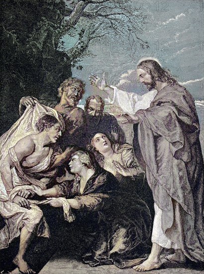 Christ Raising of Lazarus