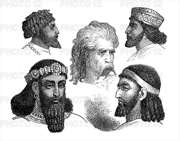 Hair styles of the Numidians