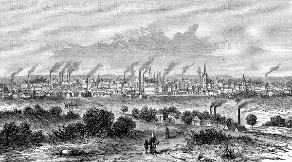 The city of Solingen in North Rhine-Westphalia