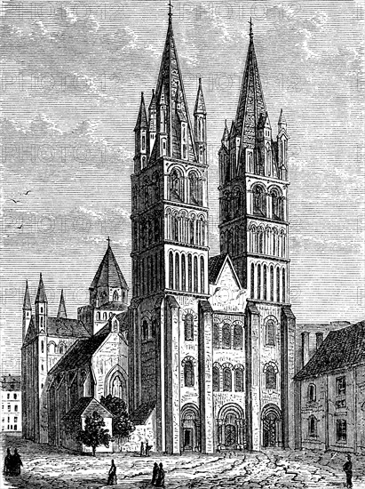 Cathedral of St. Stephen in Caen