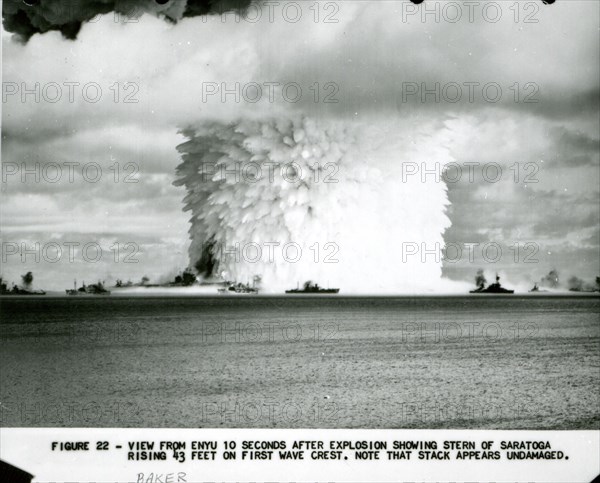 Bikini Islands, July 24, 1946