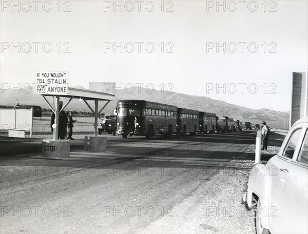 Atomic Bomb Convoy, 1952