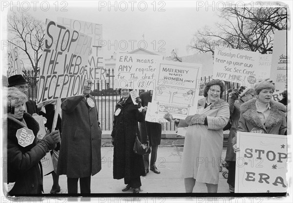 Rallying against the Equal Rights Amendment