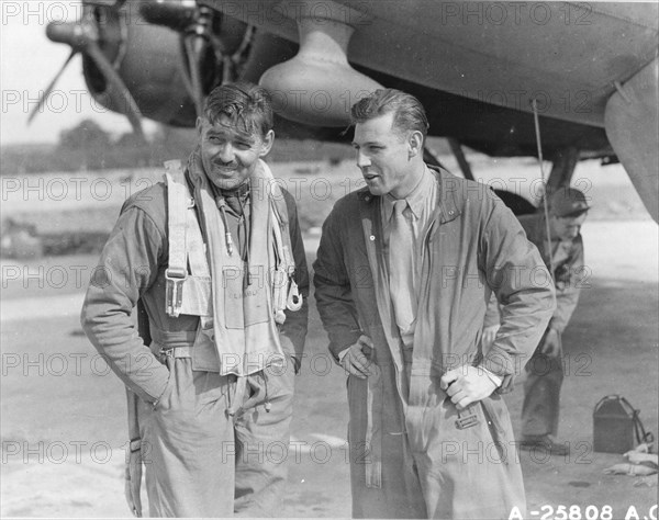 Clark Gable enlisted in the Army Air Force