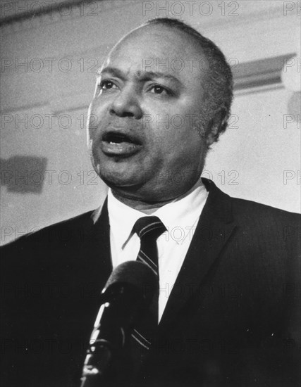 Civil rights leader James Farmer