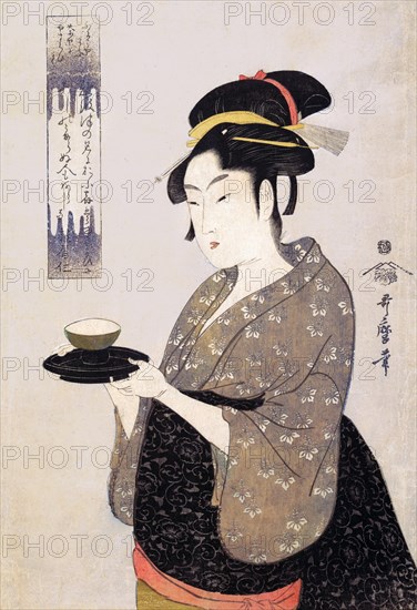 Teahouse waitress