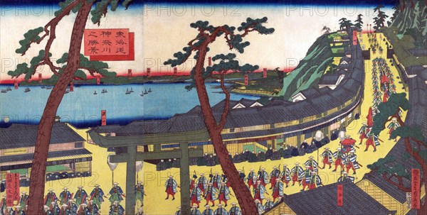 View of the Tokaido Road