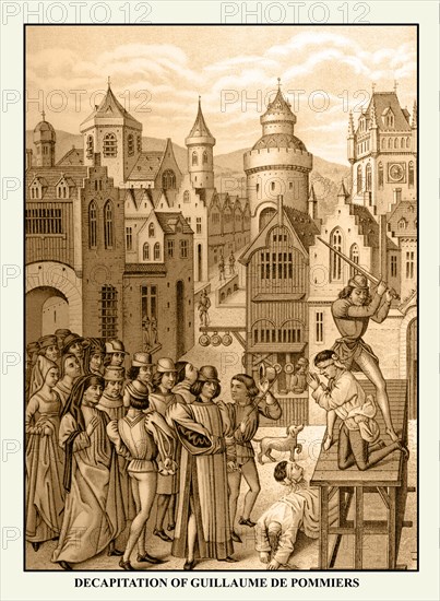 Decapitation of Guillaume de Pommiers