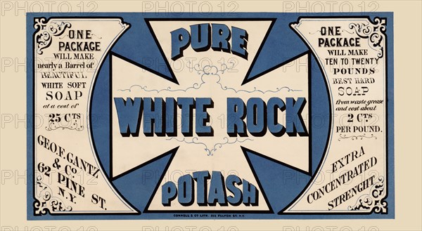 Pure White Rock Potash