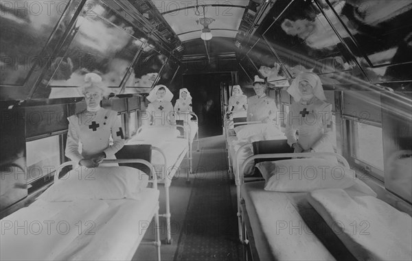 Interior Military Hospital car, C.P.R.'Y