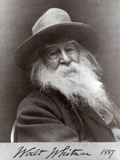 Walt Whitman, 1887