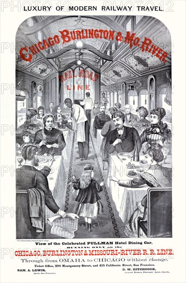 Luxury of modern railway travel