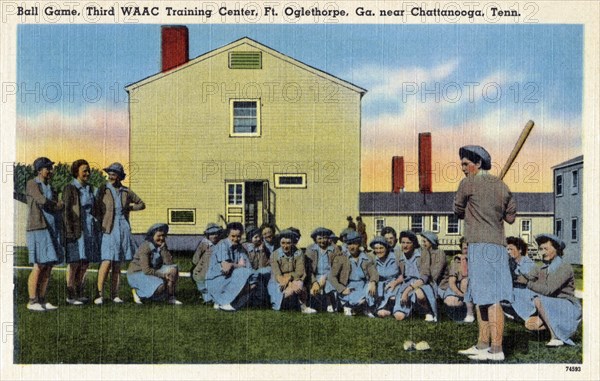 Ball game, Third WAAC Training Center