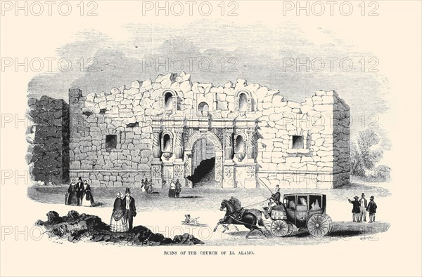 Ruins of the Church of El Alamo