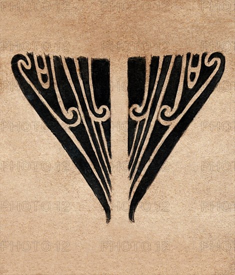 Female Maori Tattoo Design