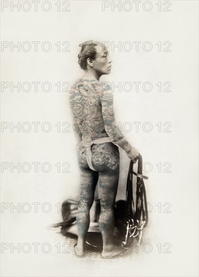 Japan: Tattooed Man