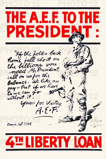 The A.E.F. to the President: