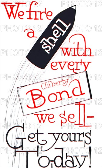 We fire a shell with every Liberty Bond we sell