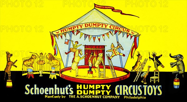Schoenhut's Humpty Dumpty Circus