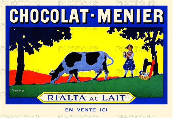 Chocolat Menier Rialta au Lait